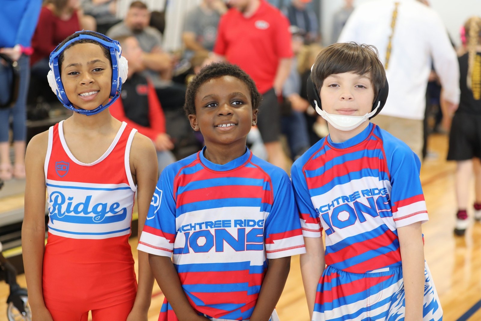 Peachtree Ridge wrestling action