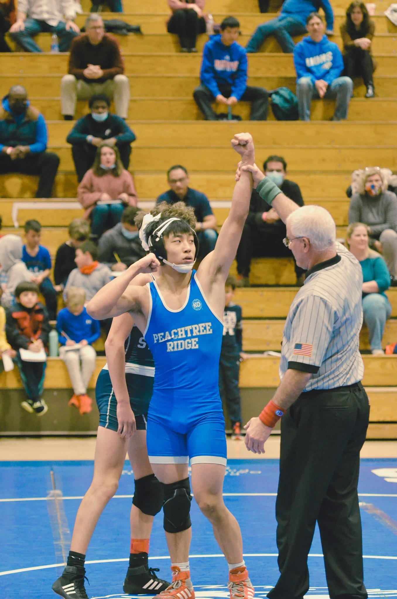 Peachtree Ridge wrestling celebration